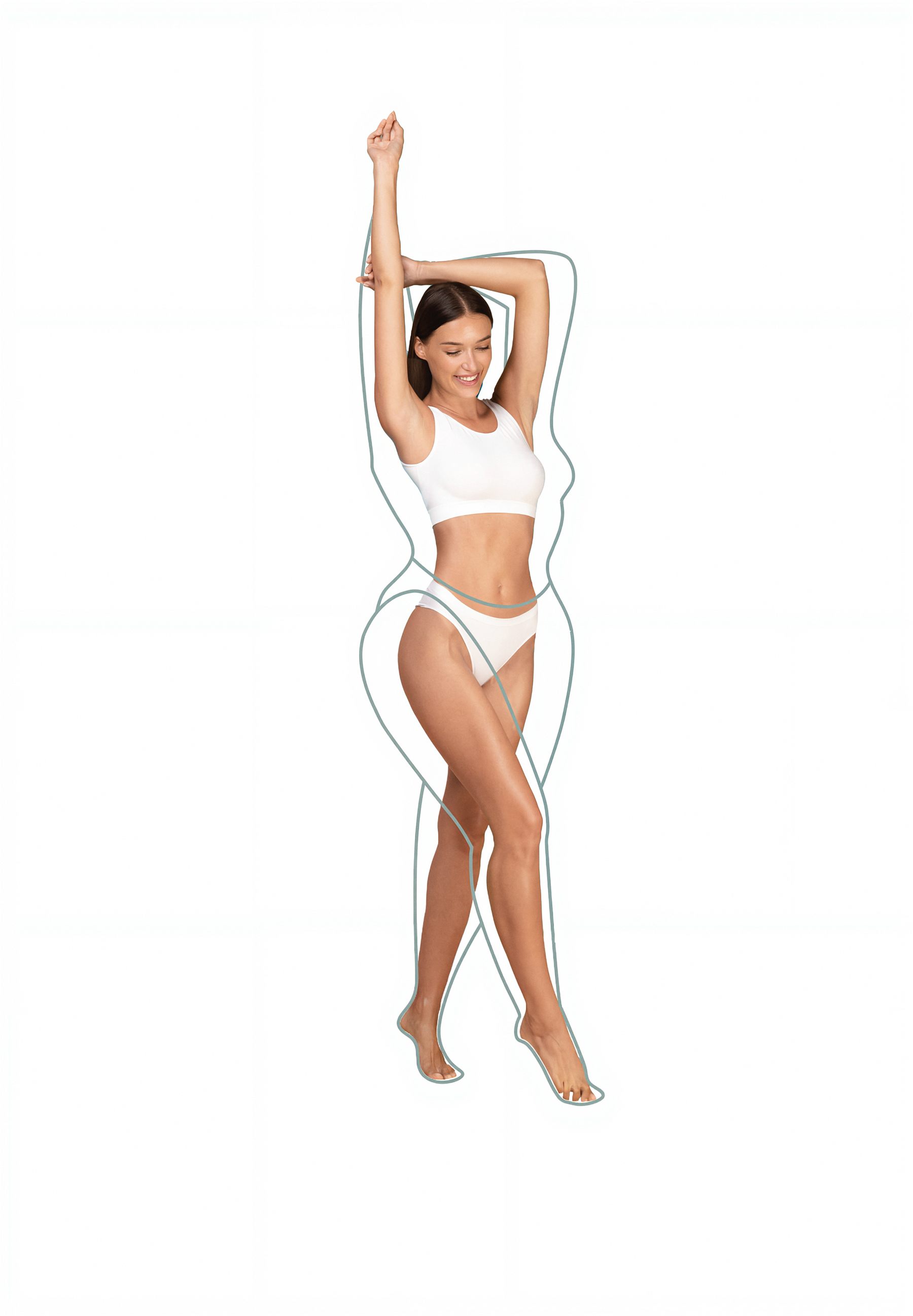 Confident woman silhouette — Healthy Sprays maintenance
