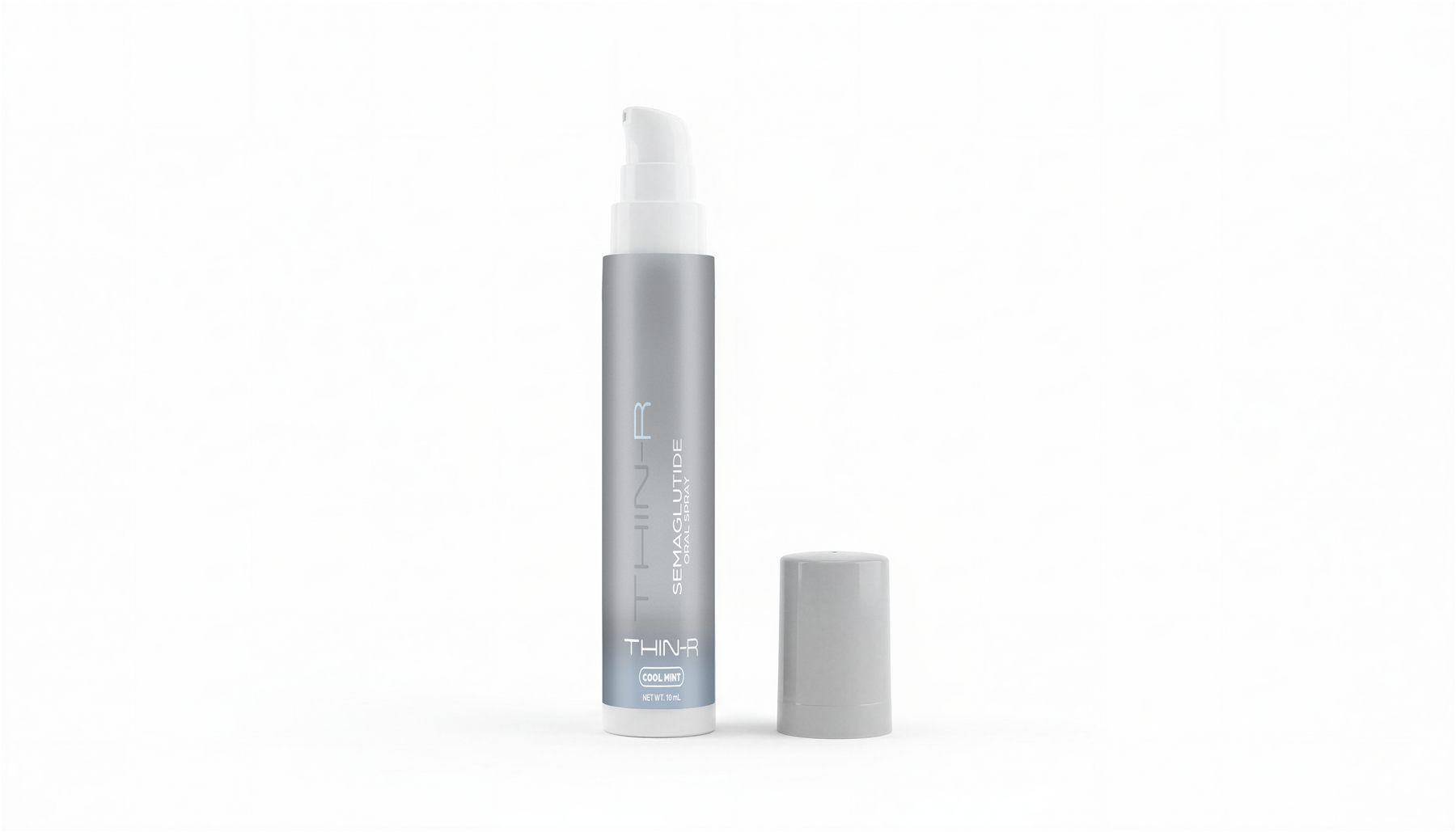 Prescription-only compounded semaglutide sublingual spray bottle