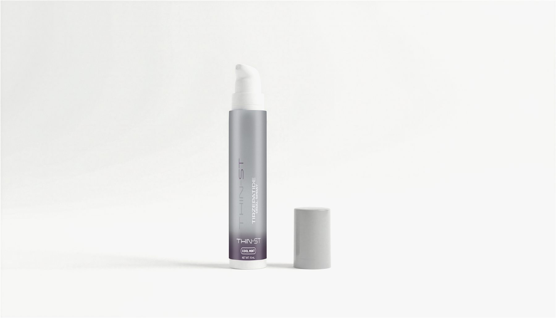 Needle-free compounded sublingual spray bottle